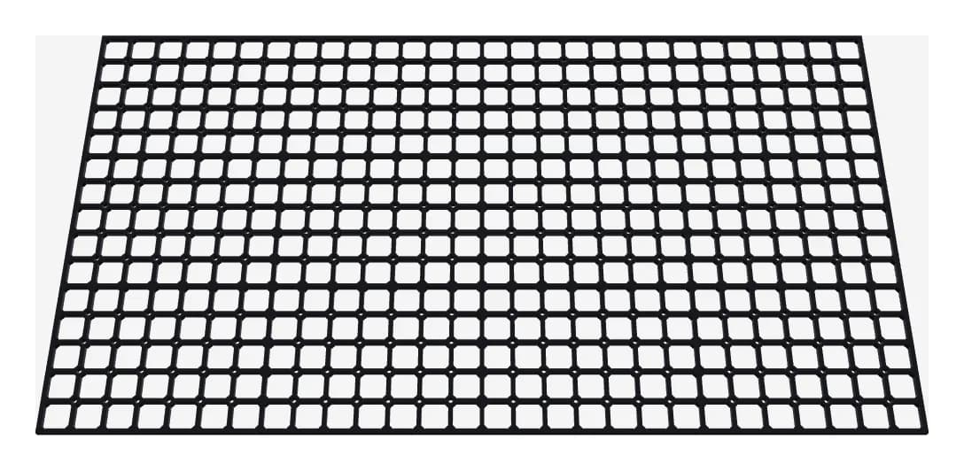 Zidni organizator, komplet od 12 ploča: 96 × 52 cm, 420 ćelija.