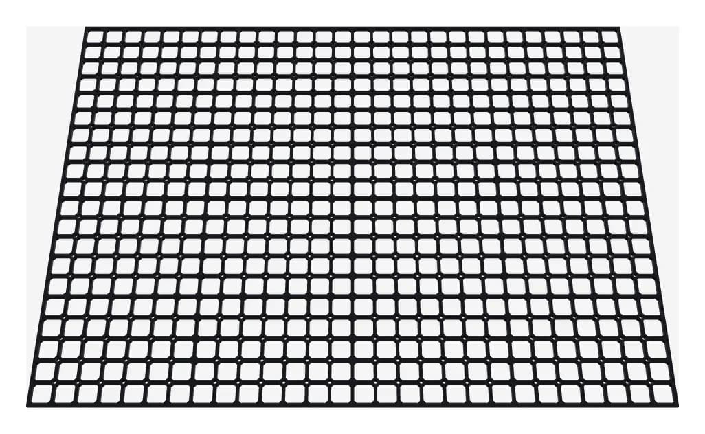 Zidni organizator, komplet od 16 ploča: 96 × 69 cm, 560 ćelija.