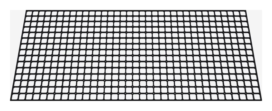 Zidni organizator, komplet od 15 ploča: 120 × 52 cm, 525 ćelija.